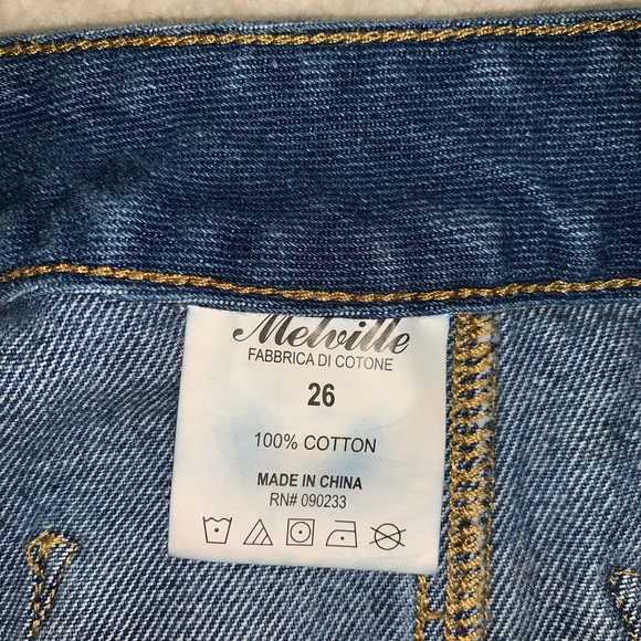 Brandy Melville High-waisted Button Up Jean Skirt - Picture 6 of 6